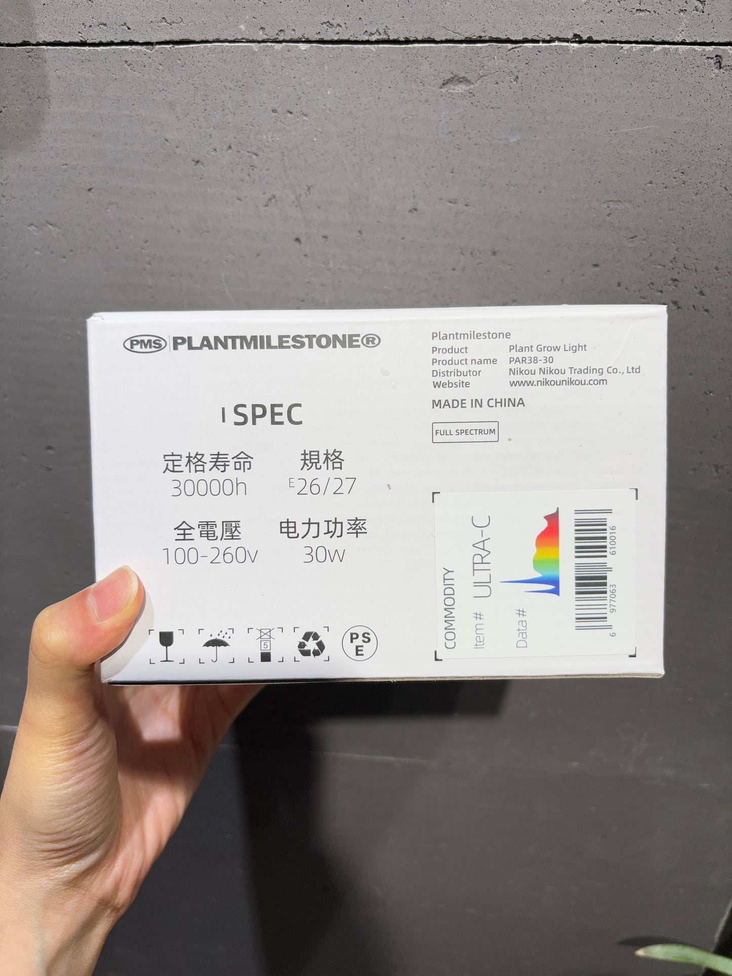 PMS 植物燈